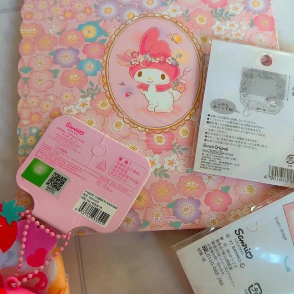 Y2K COQUETTE SANRIO MY MELODY PAPER NOTEPAD BUNDLE NEW